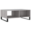 Salontafel 90X60X35 Cm Bewerkt Hout Eikenkleurig