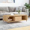 Salontafel 104X60X35 Cm Bewerkt Hout Bruineiken