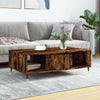 Salontafel 104X60X35 Cm Bewerkt Hout Bruineiken