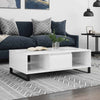 Salontafel 104X60X35 Cm Bewerkt Hout Kleurig