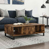 Salontafel 104X60X35 Cm Bewerkt Hout Kleurig