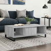 Salontafel 104X60X35 Cm Bewerkt Hout Kleurig