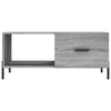 Salontafel 90X50X40 Cm Bewerkt Hout Eikenkleurig
