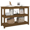 Wandtafel 110X40X74 Cm Massief Grenenhout