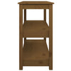 Wandtafel 110X40X74 Cm Massief Grenenhout