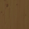 Wandtafel 110X40X74 Cm Massief Grenenhout