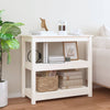 Wandtafel 110X40X74 Cm Massief Grenenhout