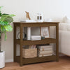 Wandtafel 110X40X74 Cm Massief Grenenhout