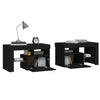 Nachtkastjes 2 St Led-Verlichting 70X36,5X40 Cm Hoogglans