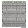 Bijzettafel 40X37X40,5 Cm Poly Rattan En Gehard Glas