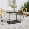 Bijzettafel 55X45X49 Cm Poly Rattan