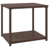 Bijzettafel 55X45X49 Cm Poly Rattan