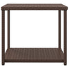 Bijzettafel 55X45X49 Cm Poly Rattan