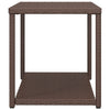 Bijzettafel 55X45X49 Cm Poly Rattan