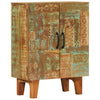 Dressoir Handgesneden 55X30X75 Cm Massief Gerecycled Hout
