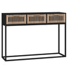 Wandtafel 105X30X75 Cm Bewerkt Hout En Ijzer