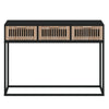 Wandtafel 105X30X75 Cm Bewerkt Hout En Ijzer