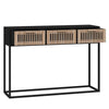 Wandtafel 105X30X75 Cm Bewerkt Hout En Ijzer