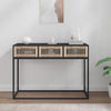 Wandtafel 105X30X75 Cm Bewerkt Hout En Ijzer