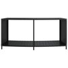 Opbergschappen 2 St Poly Rattan