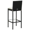 Barkrukken Met Kussens Poly Rattan