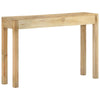 Wandtafel 110X30X75 Cm Massief Gebleekt Mangohout
