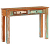Wandtafel 110X30X75 Cm Massief Gerecycled Hout