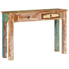 Wandtafel 110X30X75 Cm Massief Gerecycled Hout