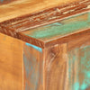 Wandtafel 110X30X75 Cm Massief Gerecycled Hout