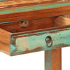 Wandtafel 110X30X75 Cm Massief Gerecycled Hout