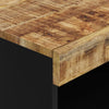 Bijzetkast 60X33X107 Cm Massief Mangohout