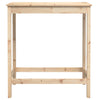Bartafel 100X50X110 Cm Massief Grenenhout