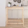 Bartafel 100X50X110 Cm Massief Grenenhout
