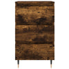 Nachtkastjes 40X35X69 Cm Bewerkt Hout Kleurig