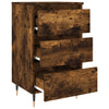 Nachtkastjes 40X35X69 Cm Bewerkt Hout Kleurig