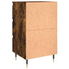 Nachtkastjes 40X35X69 Cm Bewerkt Hout Kleurig