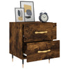 Nachtkastjes 40X35X47,5 Cm Bewerkt Hout Kleur