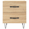 Nachtkastjes 40X35X47,5 Cm Bewerkt Hout Kleur