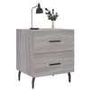 Nachtkastjes 40X35X47,5 Cm Bewerkt Hout Eiken