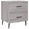 Nachtkastjes 40X35X47,5 Cm Bewerkt Hout Eiken