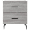 Nachtkastjes 40X35X47,5 Cm Bewerkt Hout Eiken
