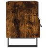 Nachtkastje 40X35X47,5 Cm Bewerkt Hout Kleurig