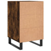 Nachtkastje 40X40X66 Cm Bewerkt Hout Kleurig