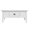 Salontafel Bodo 100X55X46 Cm Massief Grenenhout