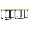 Salontafel 100X50X35,5 Cm Bewerkt Hout Kleurig