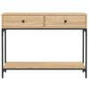 Wandtafel 100X34,5X75 Cm Bewerkt Hout Kleurig