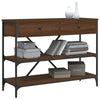 Wandtafel Met Lades En Schappen Bewerkt Hout