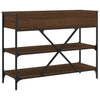 Wandtafel Met Lades En Schappen Bewerkt Hout