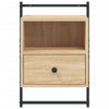 Nachtkastjes Wandgemonteerd 40X30X61 Cm Hout