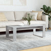 Salontafel 102X50X35 Cm Bewerkt Hout Eikenkleurig